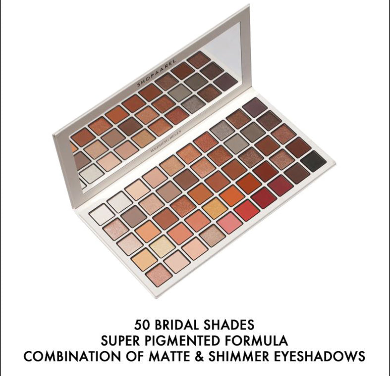 50 Color Wedding Bells Eyeshadow Palette